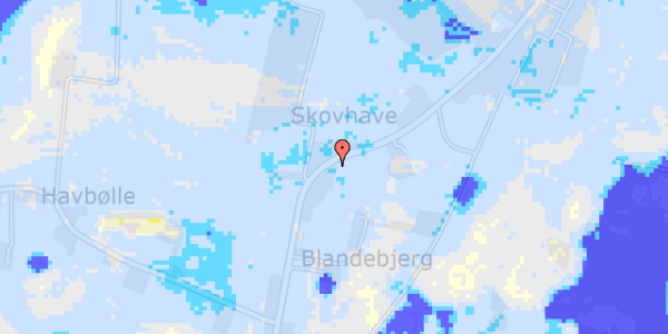 Ekstrem regn på Blandebjerg 24