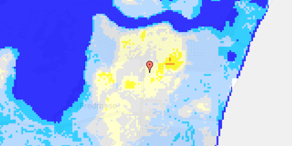 Ekstrem regn på Fredmosevej 37