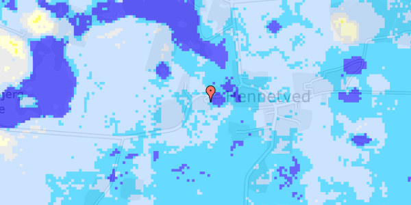 Ekstrem regn på Hannebjergvej 6