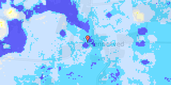 Ekstrem regn på Hannebjergvej 11