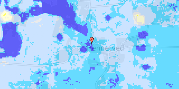 Ekstrem regn på Hannebjergvej 15