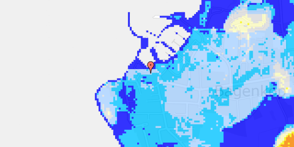 Ekstrem regn på Havnegade 5