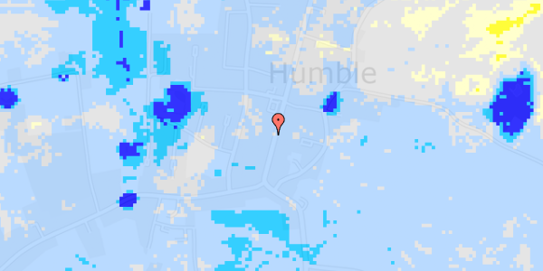 Ekstrem regn på Hovedgaden 15