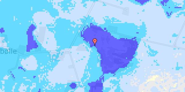 Ekstrem regn på Illebøllevej 34