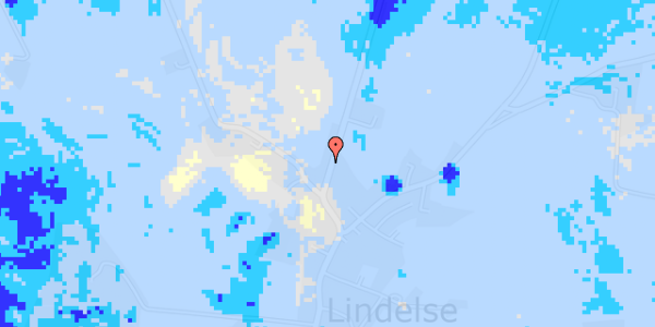 Ekstrem regn på Kirkegade 7