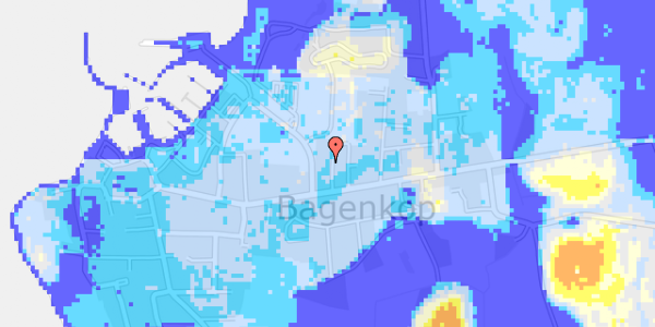 Ekstrem regn på Kirkevej 3