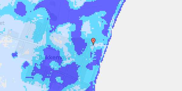 Ekstrem regn på Kystvej 10