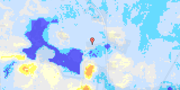 Ekstrem regn på Landevejen 2C