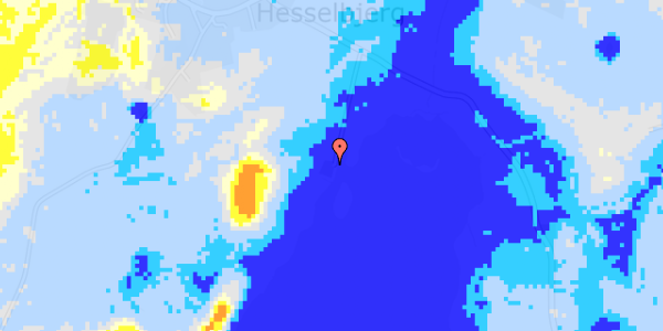 Ekstrem regn på Nørreballevej 4