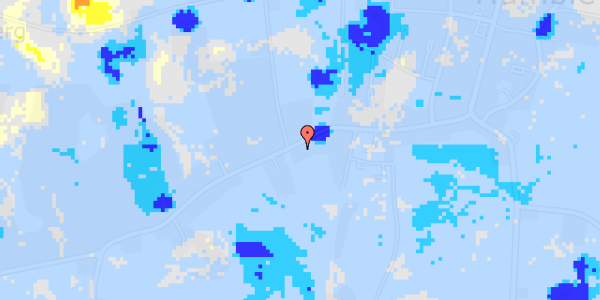 Ekstrem regn på Ristingevej 37