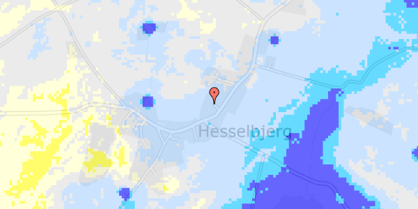 Ekstrem regn på Ristingevej 60