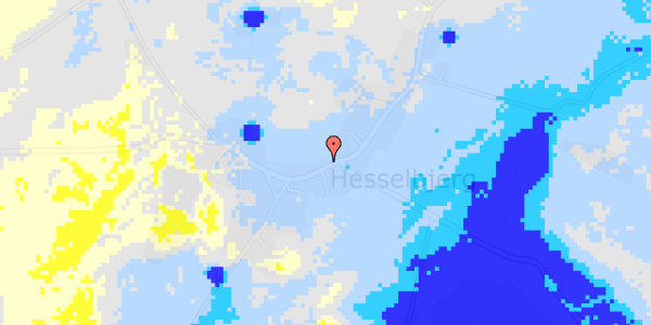 Ekstrem regn på Ristingevej 64