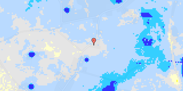 Ekstrem regn på Ristingevej 73