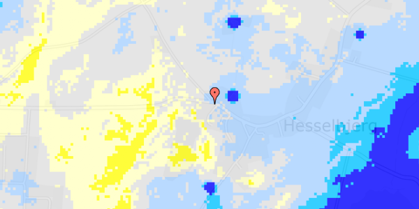 Ekstrem regn på Ristingevej 111