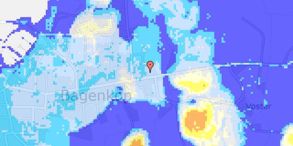 Ekstrem regn på Vestervænget 18