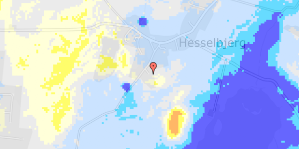 Ekstrem regn på Østersøvej 7