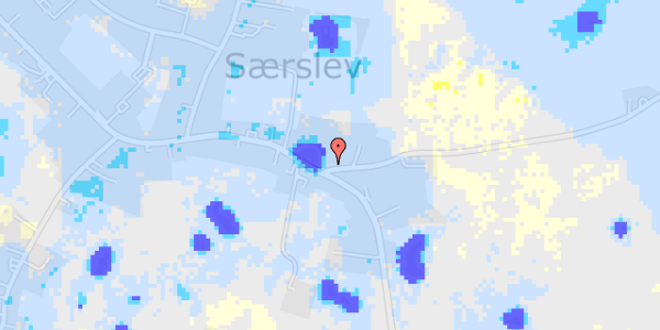 Ekstrem regn på Askebyvej 2