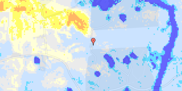 Ekstrem regn på Axel Brahesvej 41