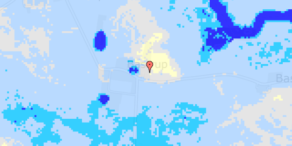 Ekstrem regn på Bastrupvej 37