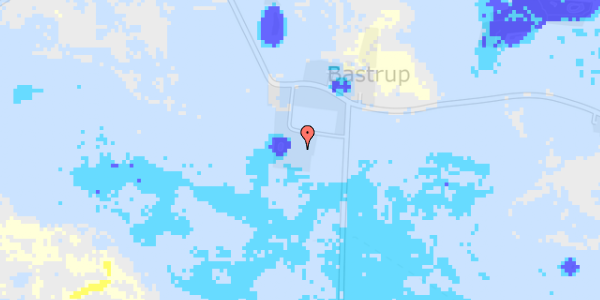 Ekstrem regn på Bastrupvej 46