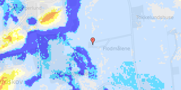 Ekstrem regn på Birkholmvej 20