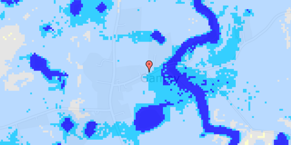 Ekstrem regn på Branebjerg 10