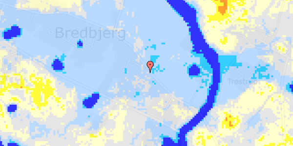 Ekstrem regn på Bredbjergvej 52