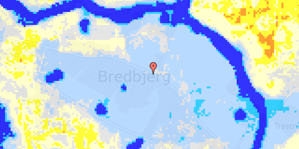 Ekstrem regn på Bredbjergvej 86