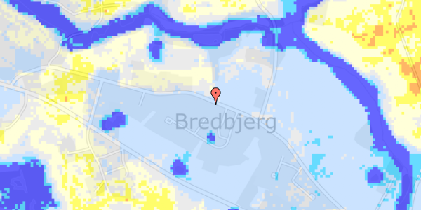 Ekstrem regn på Bredbjergvej 110