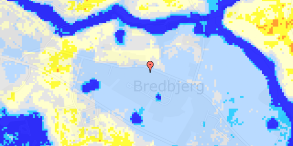 Ekstrem regn på Bredbjergvej 112