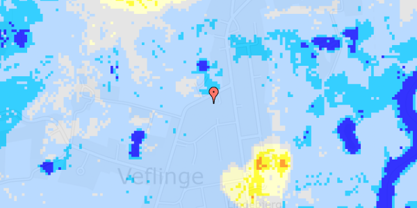 Ekstrem regn på Frederiksberg 8