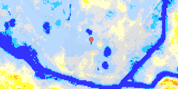 Ekstrem regn på Gulløkken 20