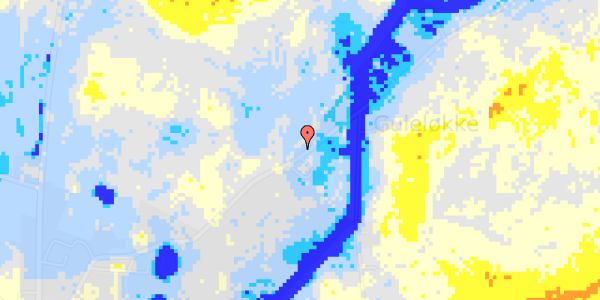 Ekstrem regn på Gulløkken 26