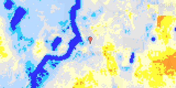 Ekstrem regn på Gulløkken 43