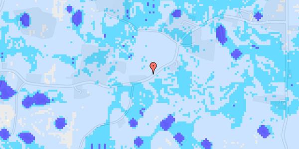 Ekstrem regn på Hedebovej 35