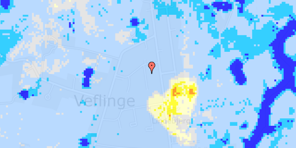 Ekstrem regn på Hestehaven 6