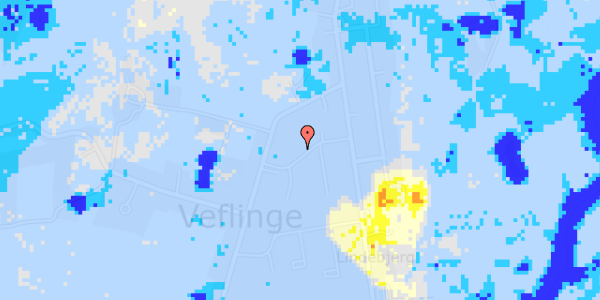 Ekstrem regn på Hestehaven 13A