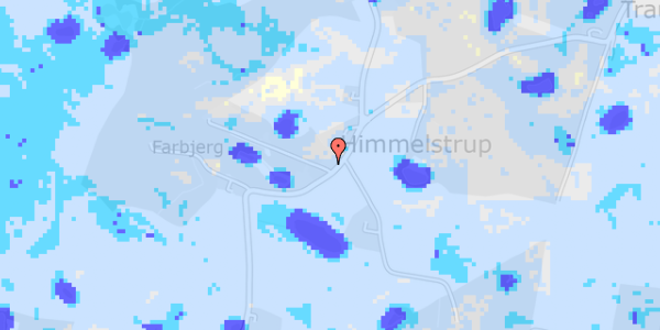 Ekstrem regn på Himmelstrupvej 48