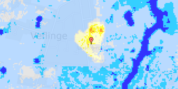 Ekstrem regn på Lindebjerg 30