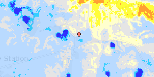 Ekstrem regn på Lykkesborgvej 34