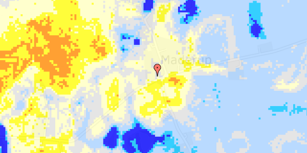 Ekstrem regn på Maderupvej 78