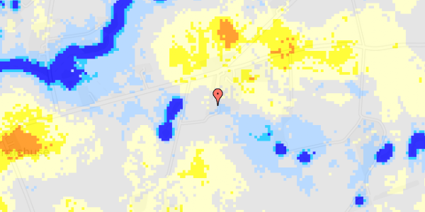 Ekstrem regn på Middelfartvej 105