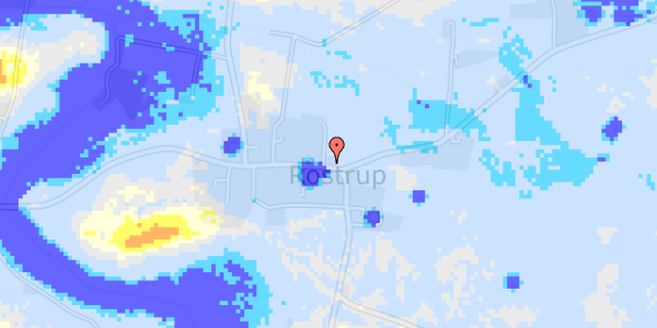 Ekstrem regn på Rostrupvej 53