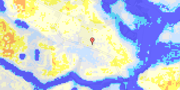 Ekstrem regn på Rue Hed 70