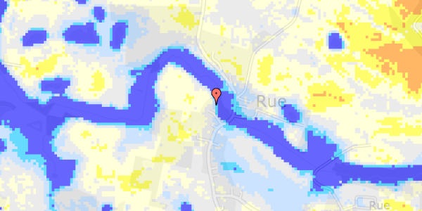 Ekstrem regn på Ruevej 35