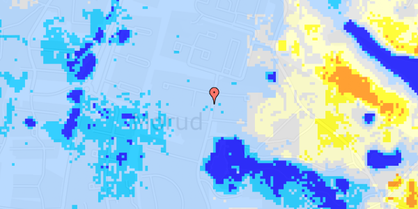 Ekstrem regn på Skovvej 32