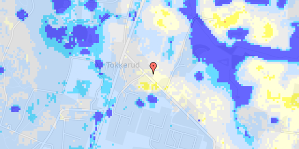 Ekstrem regn på Tokkerodvej 16