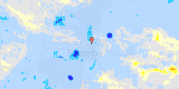 Ekstrem regn på Torupvej 56