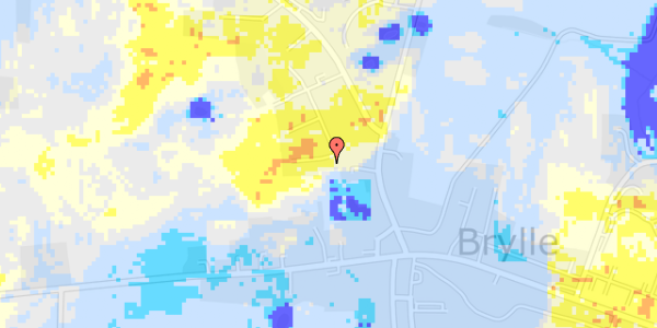 Ekstrem regn på Agertoften 42