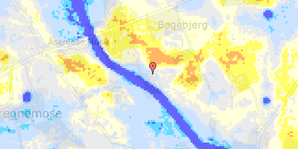 Ekstrem regn på Assensvej 356